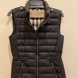 Burberry Brit Black Zip Vest